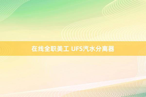 在线全职美工 UFS汽水分离器